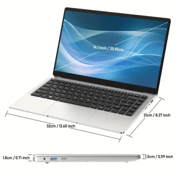Laptop Computer with 8GB LPDDR4 256GB SSD - Image 4