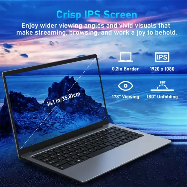 Laptop Computer with 8GB LPDDR4 256GB SSD - Image 3