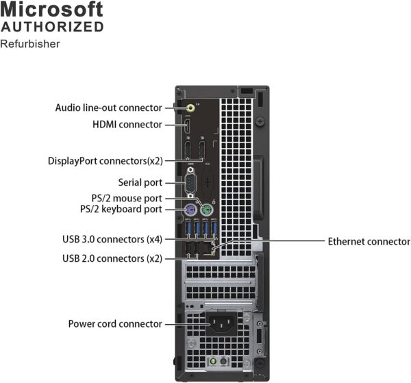Dell Optiplex 7050 SFF Desktop PC - Image 3