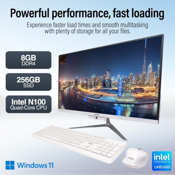 23.8" Full HD All-in-One Desktop Computer
