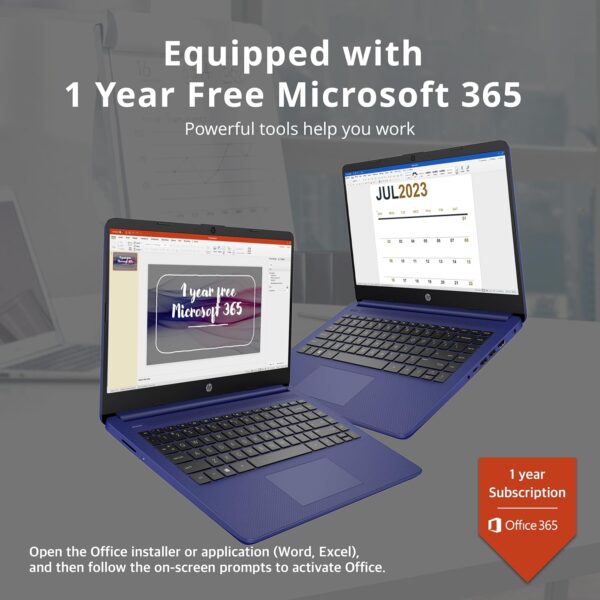 HP Premium Stream 14" HD BrightView Laptop - Image 5