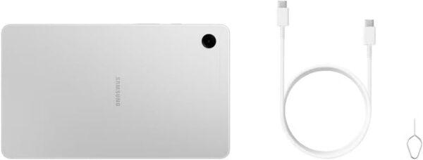 Samsung Galaxy Tab A9 WiFi Android Tablet, 8GB RAM, 128GB Storage, Silver (UAE Version) - Image 2