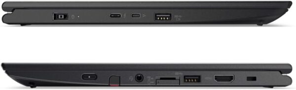 Lenovo ThinkPad Yoga 370 2in1 Touch w/Pen, Intel Core i5-7300U, 13.3" FHD, 16GB RAM 512GB SSD, Backlit KB, FP Reader, Thunderbolt 3, MicroSD Reader, Windows 10 Pro - Renewed (16GB RAM | 512GB SSD) - Image 2