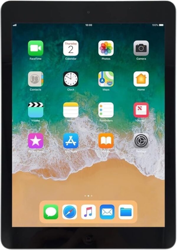 i Pad Air 1 (9.7-inch, 16GB, Wi-Fi) – Space Gray (Renewed), Lightweight, Powerful, and Affordable Tablet for Work, Entertainment & Learning - Image 3