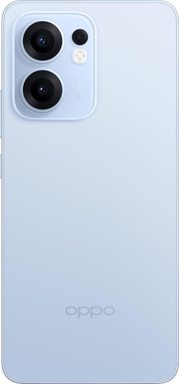 OPPO Reno13 F DUAL SIM 5G 512GB 12GB Skyline Blue with OPPO Enco Buds3Pro + HEADPHONES + 12 Month (Waterproof+ Screen Protection) Warranty - UAE VERSION - Image 2