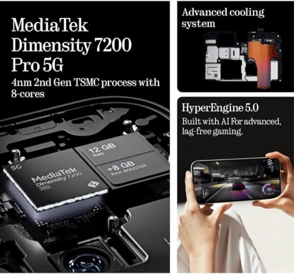 Nothing Phone (2a) 8/128 - Android 14 smartphone, 50MP dual camera, 5000 mAh Long battery life, 6.7” flexible AMOLED screen, Mediatek Dimensity 7200Pro, Milk - Image 2