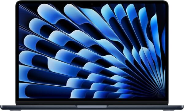 Apple 2025 MacBook Air (13-inch, Apple M4 chip with 10-core CPU and 8-core GPU, 16GB Unified Memory, 256GB) - Midnight;Arabic/English